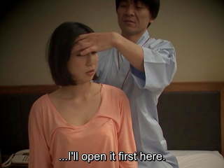 Subtitled יפני מלון מסג' דרך הפה מבוגר אטב סרט nanpa ב הגדרה גבוהה